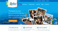 Desktop Screenshot of convivirconespasticidad.org